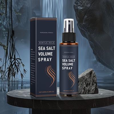 Sea Volumizing Hair Spray 100ML Spray per lo styling dei capelli Rinfrescante Naturale Spesso e Acconciature per Uomini e Donne (1 PC)