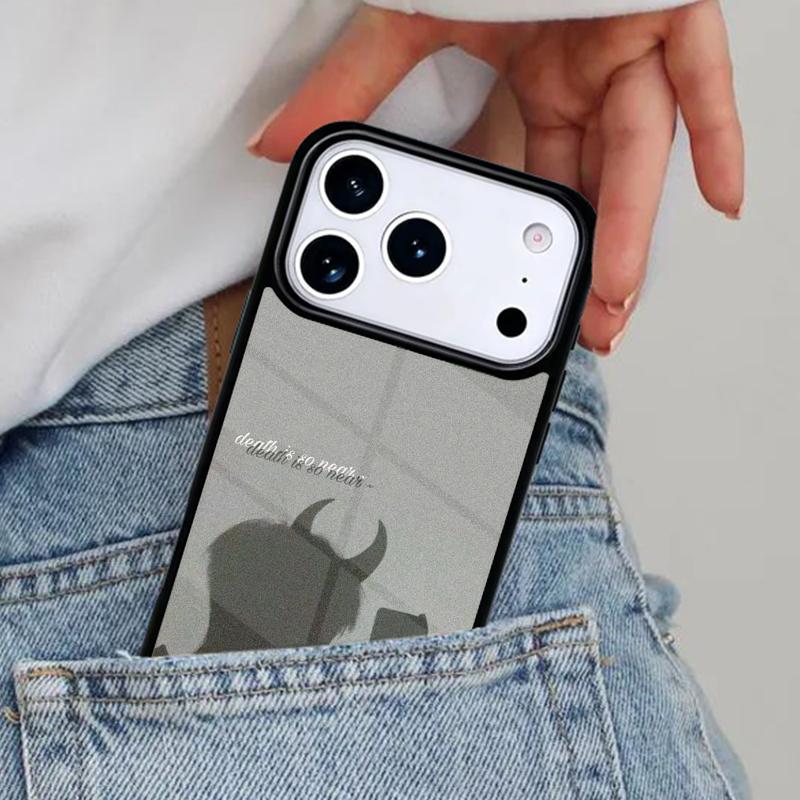 Devil Bad Boy Anime print Phone Case for iPhone 16e 15 14 13 12 17 Pro Max Plus Air 17pro Cover Coque