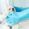 1Pair Pet Bathing Gloves Dog Cat Bathing Artifact Anti-scratch Anti-bite Soft Silicone Glove Hand Skin Protection Pet Supplies