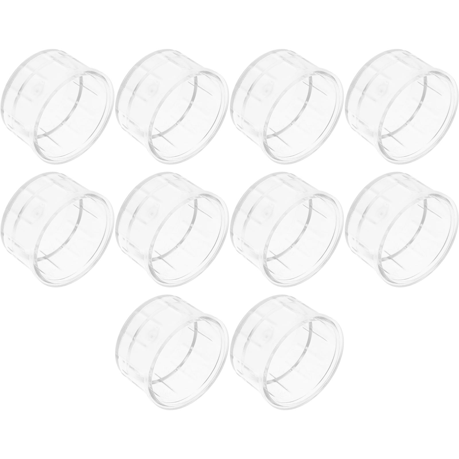 

10 шт. Крышки для шейкеров, крышки для коктейлей, круглые, гладкие, пластиковые, брызгозащищенные, функциональные