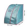 2.5L Portable Folding Steam Sauna SPA Room Tent with Steam Generator Capacity Weight Loss Detox Machine Full Body Slimming AC 220V