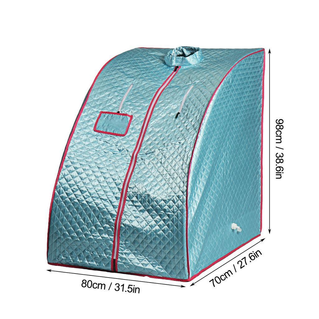 2.5L Portable Folding Steam Sauna SPA Room Tent with Steam Generator Capacity Weight Loss Detox Machine Full Body Slimming AC 220V