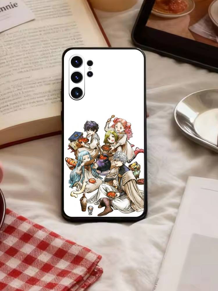 Atelier Of Witch Hat Phone Case For Samsung S26,S25,S24,S23,S22,S21,S20,Ultra,Plus,FE Black Soft Cover