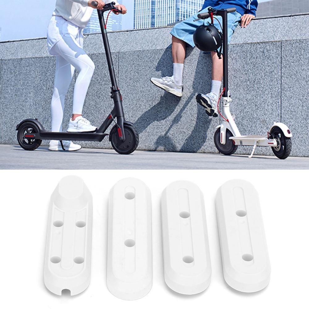 1 Set Schwarz/Weiß Elektroroller Abdeckung Kunststoff Radnabenkappe für M365 Elektroroller Verwendung