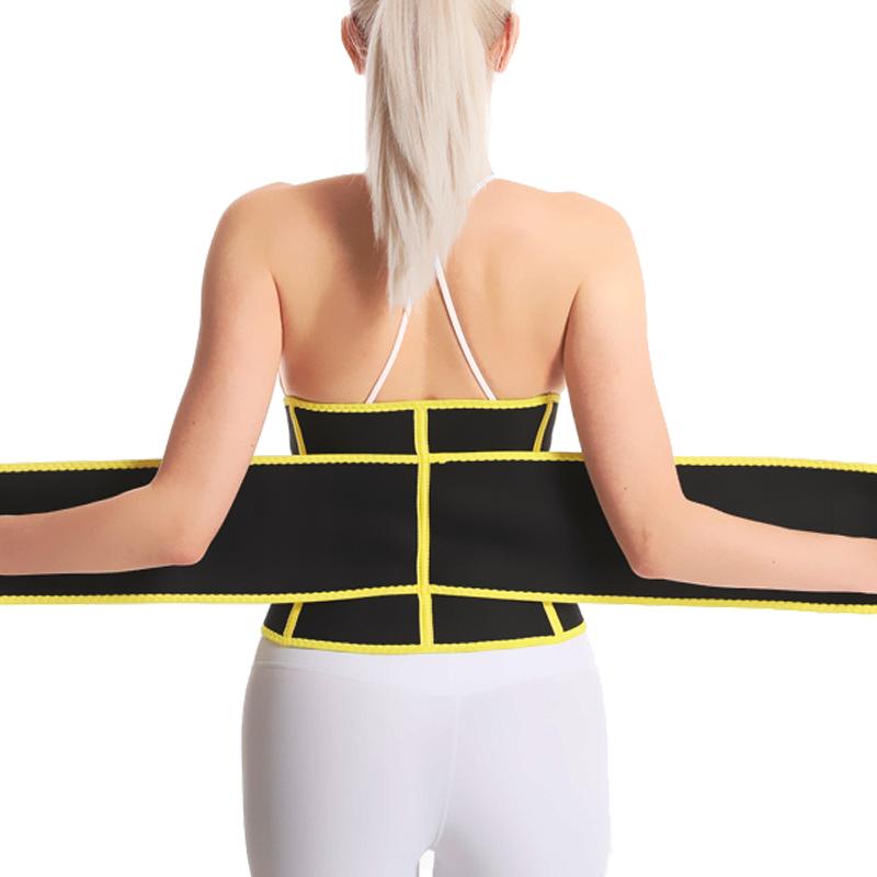 Women Adjustable Slimming Belt Shapewear Fitness Corset Waist Support Hot Sweat Waist Trimmer Trainer Body Shaper Sauna Suits 5