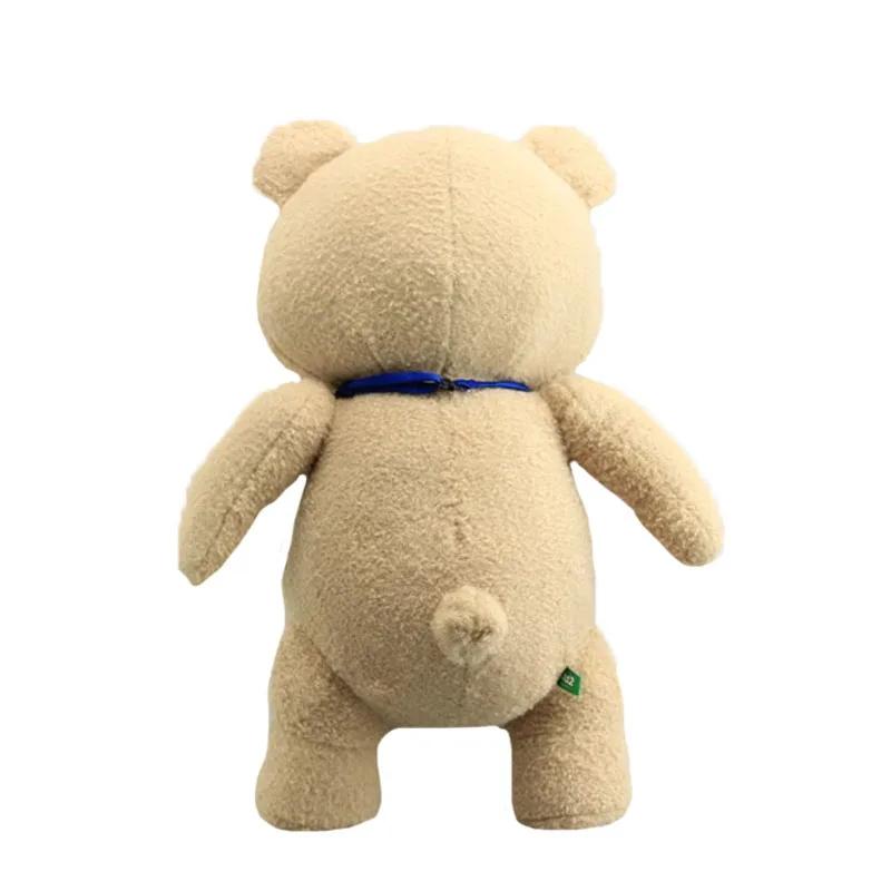 46cm TED plyšový filmový medvídek TED 2 plyšová panenka hračky v zástěrovém stylu měkká plyšová zvířátka plyšové hračky zvířata pro děti dárek