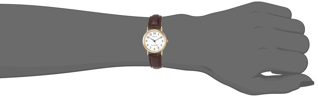 Citizen Falcon Wristwatch Brown Q&Q Q997-104 Women's