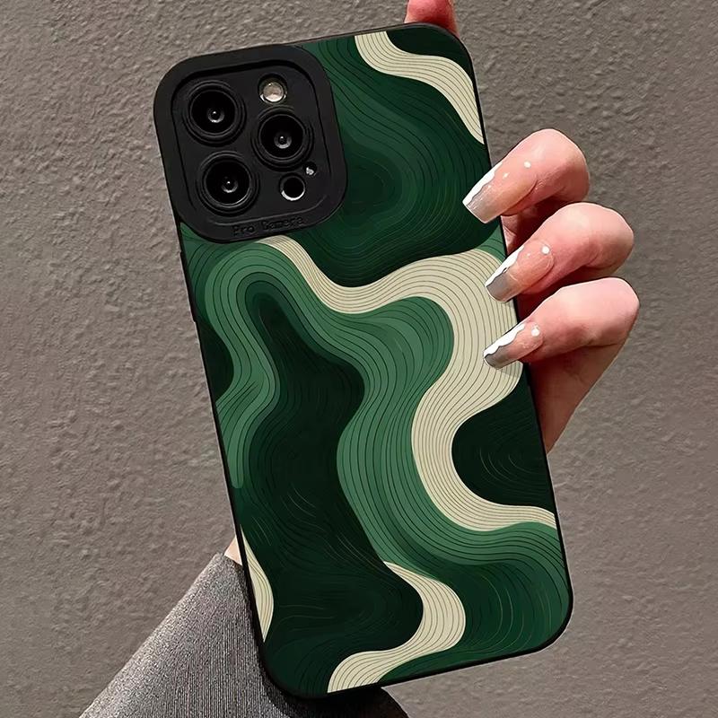 Line Graffiti Phone Case For Samsung Galaxy S26 S25 S24 S23 Ultra S22 S21 S20 Plus FE A35 A55 Shockproof Matte Soft Bumper Cover
