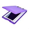 Multifunctional File Folder With Clipboard Waterproof Plastic Writing Pad For Student Teacher School