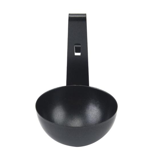 Stainless Steel Egg Mold Hangable Hard Boiled Egg Maker Easy Use Semi-Circular Design Rust Resistant Egg Cooker Kitchen Tool
