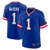 New York Giants 1 Nabes Football Jersey Mens Sports Shirt