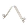 5Pcs Metal Telescopic Spring Clip Replacement V Shaped Spring Buckle Tent Poles Clip Locking Tube Pin Easy to Install