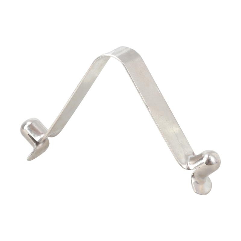 5Pcs Metal Telescopic Spring Clip Replacement V Shaped Spring Buckle Tent Poles Clip Locking Tube Pin Easy to Install