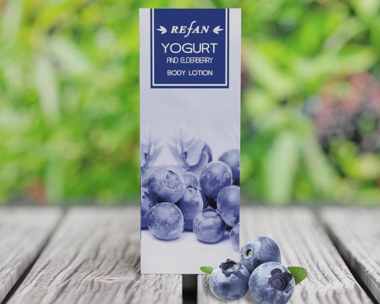 Bodylotion Joghurt und Holunder REFAN