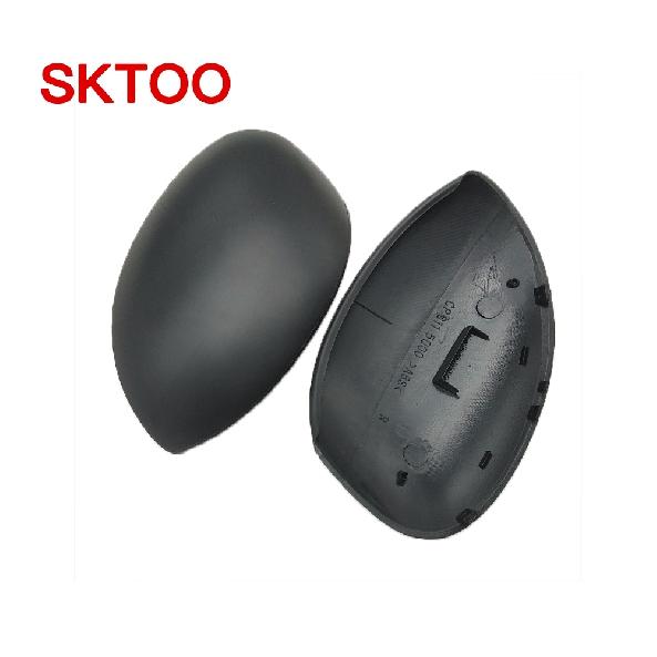 SKTOO Auto Stying Fit Für Peugeot 206 207 Citroen C2 Picasso Spiegel Abdeckung Rückspiegel Abdeckung Rückansicht Kappe