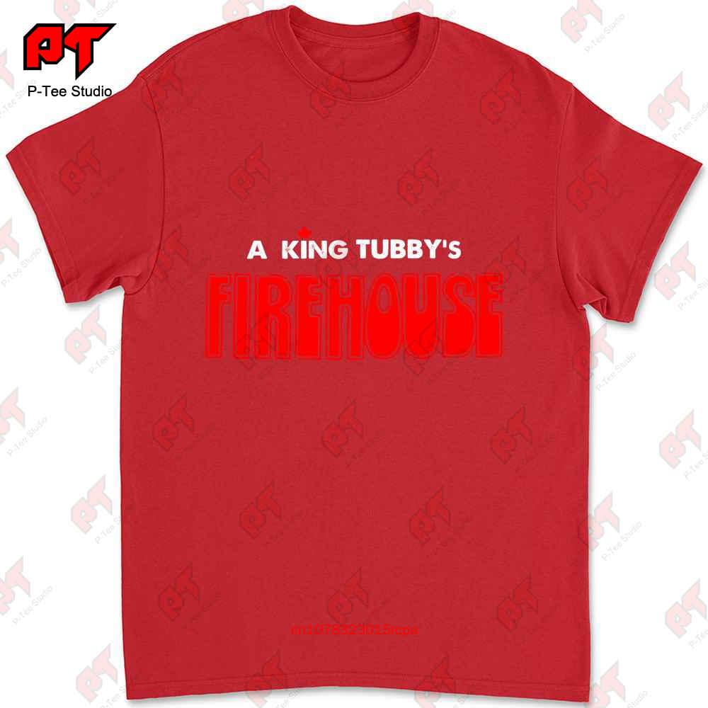 King Tubby Firehouse Records Reggae Dub Dancehall Tshirt XXX4 S