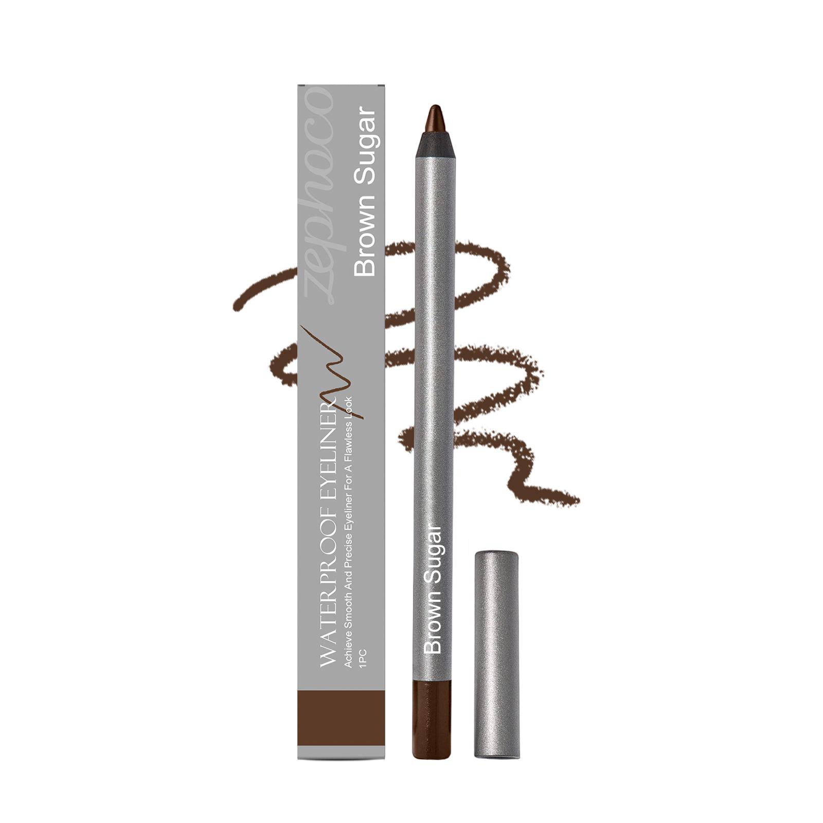 Zephoco Waterproof Eyeliner Potlood Glad Vlekbestendig Waterbestendig Cosmetica Gel Eyeliner Make-up voor Oogvergroting 1 stuks