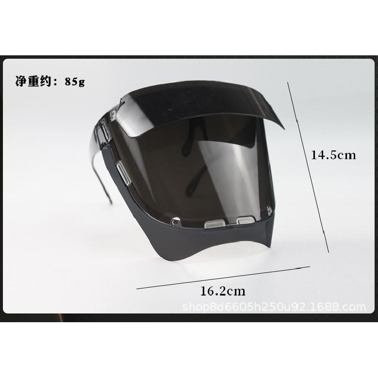 Welding Mask Is Lightweight and Provides Comprehensive Protection Against Eye Injuries, Strong Light, Radiation, Ultraviolet Rays, and High