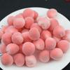 20pcs Cartoon Honey Peach Model Handmade Artificial Peach Fruit Material  Household Decoration