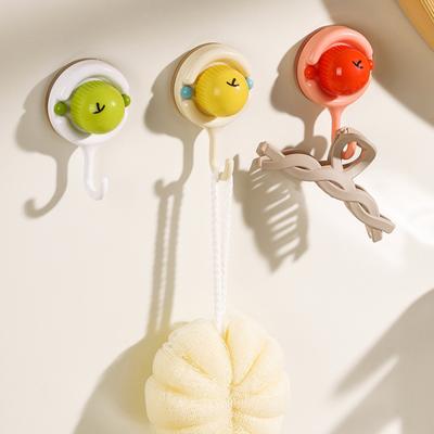Hook Up Strong Load-Bearing Suction Cup Wall Hook Rotation Adsorption No-Drill Traceless Installation Kitchen Storage Hook