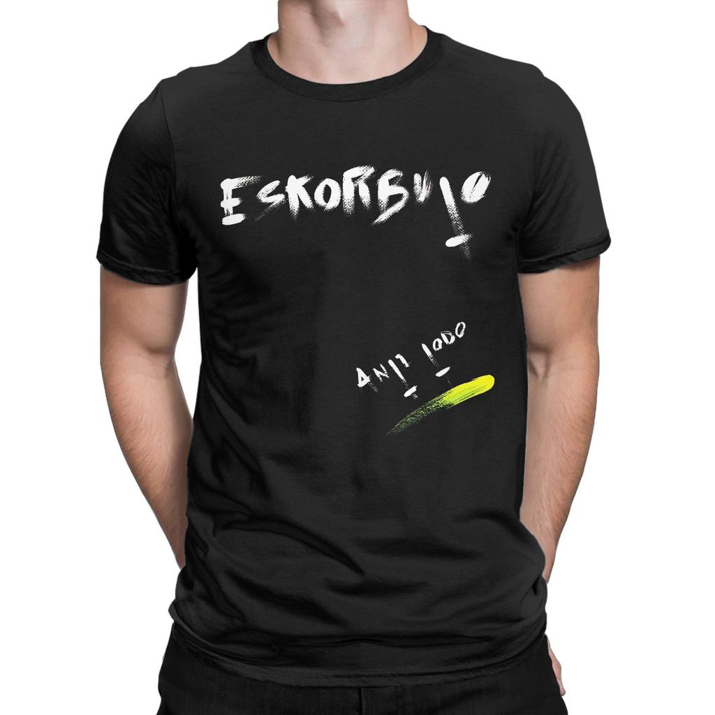 Eskorbuto Antitodo Album Punk Band T-Shirt Men Music Vintage Cotton Tees Round Collar Short Sleeve T Shirts Gift Idea Clothes