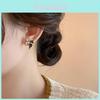 Boucles d'oreilles papillon plaquées or de haute qualité avec diamants Élégantes Mode de bureau Pour le printemps 2024