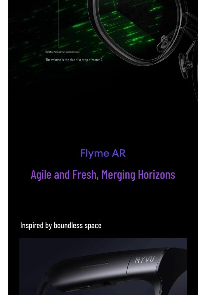 Smart AR Glasses with Full-Color Lightguide, Real-Time Translation, Navigation, Teleprompter, Meeting Minutes, and AI Integration.