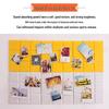 Nine-Grid Felt Wall Stickers for Photo and Message Display In Kindergartens