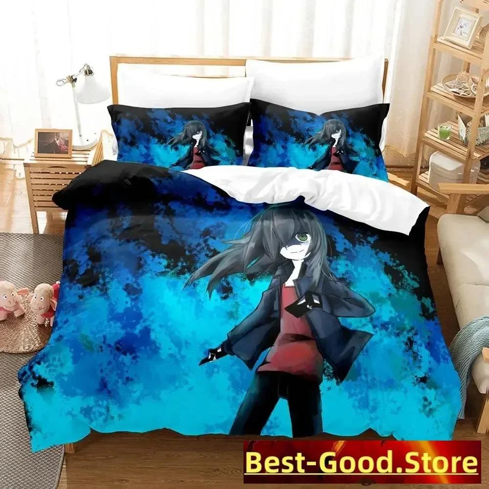 Watamote Bettwäsche-Set Bettbezug Laken Bedrucktes Bettset Kissenbezug Bett Voll Queen King Size Bettdecke Schlafzimmer