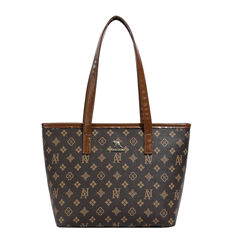 Large-capacity Tote Bag with An Elegant and Sophisticated Look, A Single-shoulder Commuter Bag for Long-distance Travel