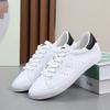 Classic Style Low Top Flat Bottomed Shallow Mouth Comfortable Breathable Sneakers White Shoes Student Lace-Up Casual Womens Shoe