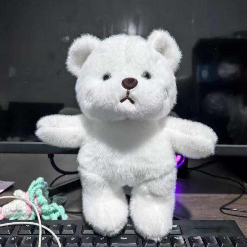 Super süße verwandelbare Bärenpuppe - Schlafbegleiter Kuschelkissen für Mädchen