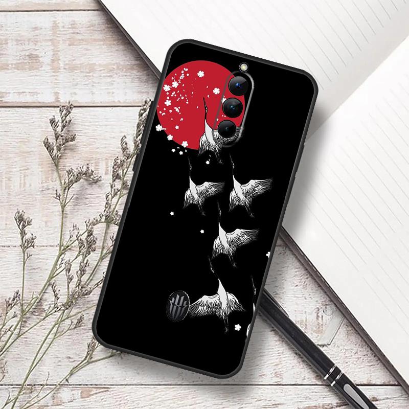 Japanese Style Art Case For ZTE Nubia RedMagic 6 7 6S 7S Pro 5G RedMagic 11 8 8S 9 9S 10S Pro Plus 10 Air Cover