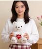 Cartoon Hugging Bear Plush Toy Sleeping Pillow - Gift Claw Machine Cloth Doll