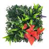 DIY Artificial Plant Wall Panel Sunflower Artificial Fern Grass  Background Wall Decoration