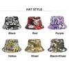 Tie Hat Fishermans Dyed Graffiti Big Eaf Simple  Fashionable Printed Pot Hat