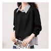 Navava Women S caSual STripe Two In One T ShirT nT2039