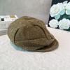 25 Early Autumn New Retro Beret Actress Point British Literary and Artistic Young Texture Painter Hat Cloud Hat