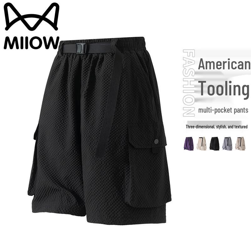 MiiOW Men s American Style Cargo Shorts 2XL