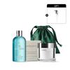 [Free Pouch & Pump Included] Shower Gel & Body Cream Set (300ml + 200ml, Choose 1 of 3 Scents)