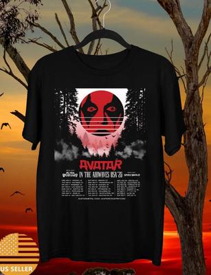 Avatar BAND In the Airwaves USA Tour 2025 T-Shirt, S-4XL