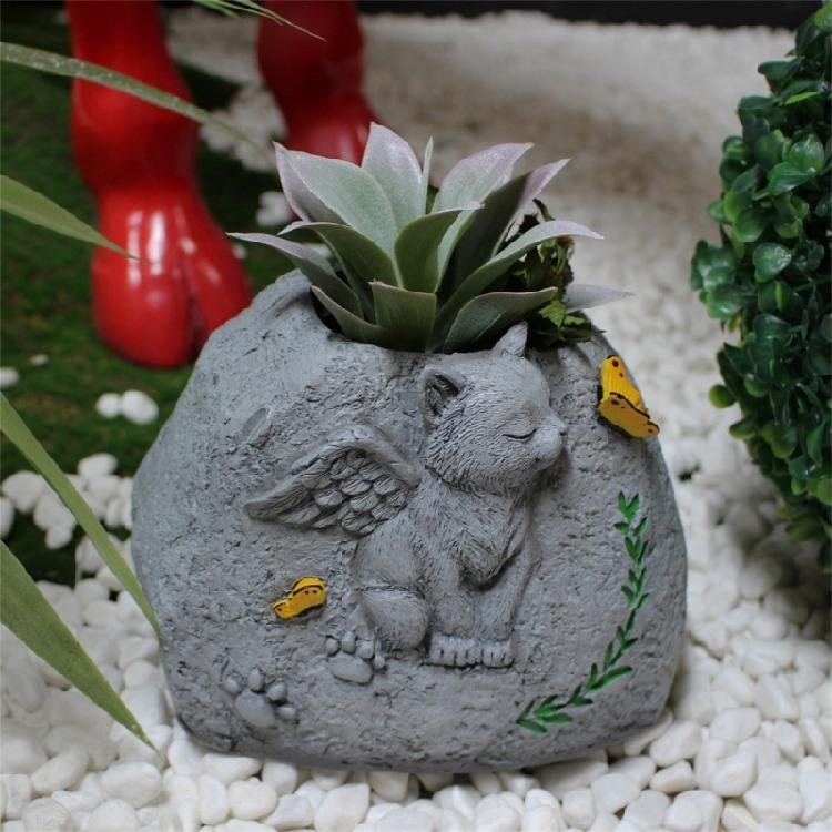 Fashionable Pet Memory Plant Hold Commemorative Flower Hold Resins for Outdoor