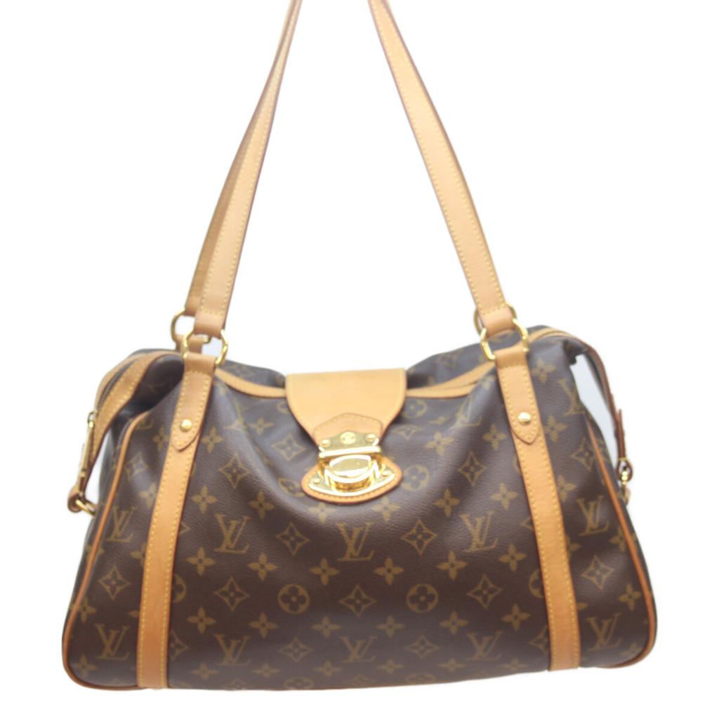 LOUIS VUITTON 2012 M51186 Monogram Straser PM Boston bag Monogram canvasUsed