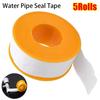 5Rolls Leak-proof Water Pipe Seal Tape 10M Plumbing Fitting New PTFE Thread Tape  For Water Gas
