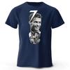 No7 Ronaldo Pure Cotton Short Sleeved Mens Loose Plus Size Fitness Sports Tshirt Womens Casual Fashion Comfortable Soft Top