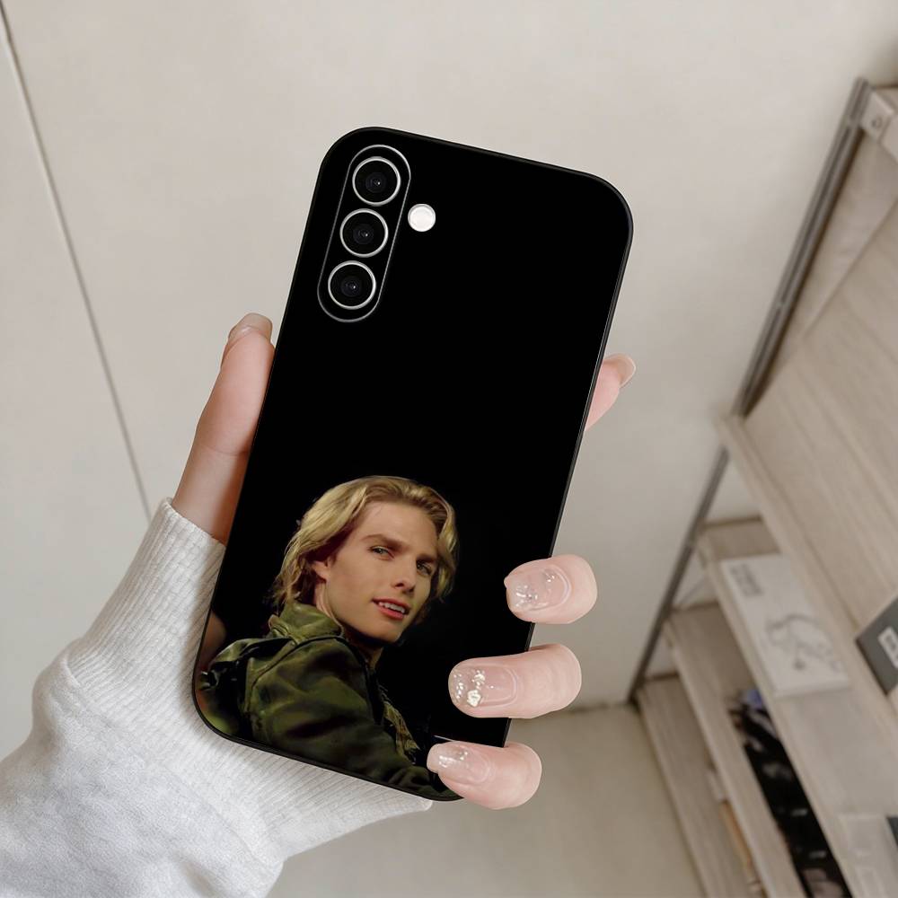 Actor Sam Reid Phone Case Black Silicone Soft For Samsung Galaxy A73,A72,A71,A70,A53,A52,A51