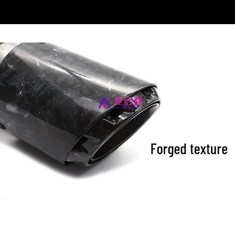 Cayenne-Style Carbon Fiber Exhaust Tailpipe for Various Cars