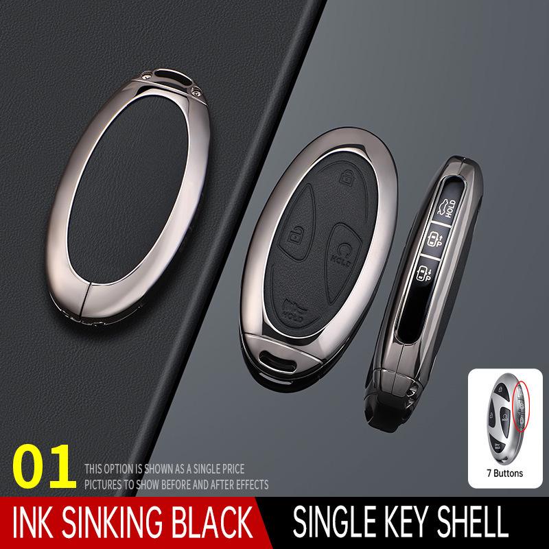 Compatible Key Case for Hyundai Tucson, Sonata, Encino, Santa Fe, Elantra - 11th Gen Models (Unisex).