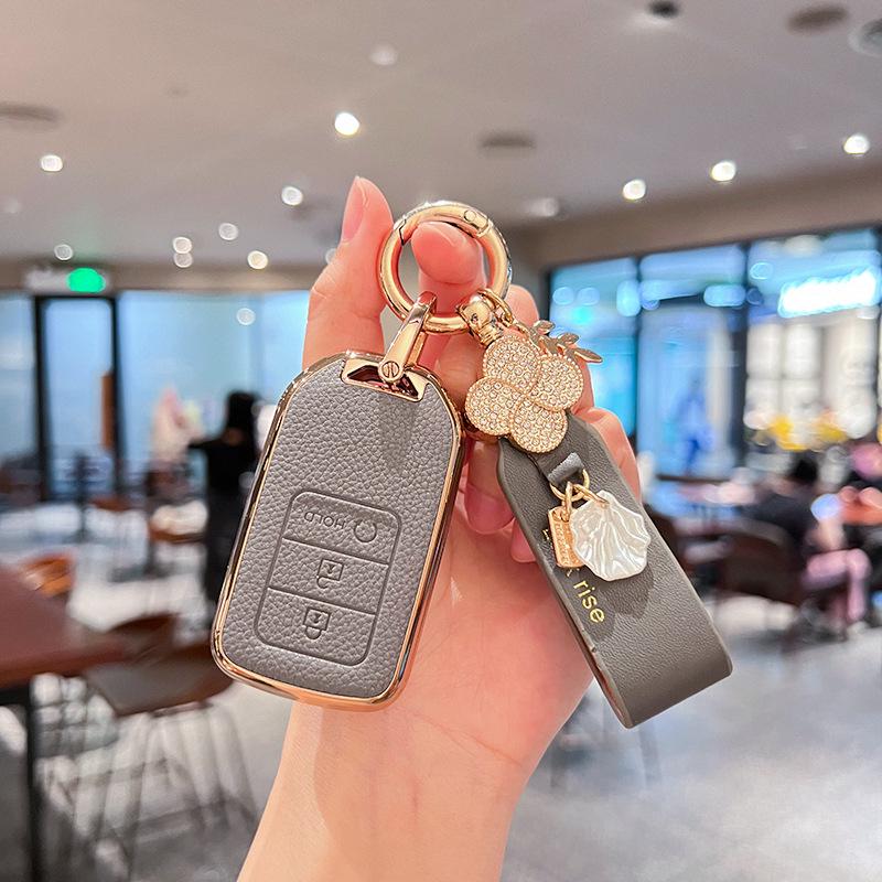 BT Car Key Case for 10th Gen CRV, Civic, Accord, Avancier, URV, Inspire, Haoying, and Lingpai