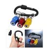 3Pcs 1/4inch Hex Shanks Keychains Extension Bar Set for Electric Driver Handhelds Driver and Bit Easy to Carry